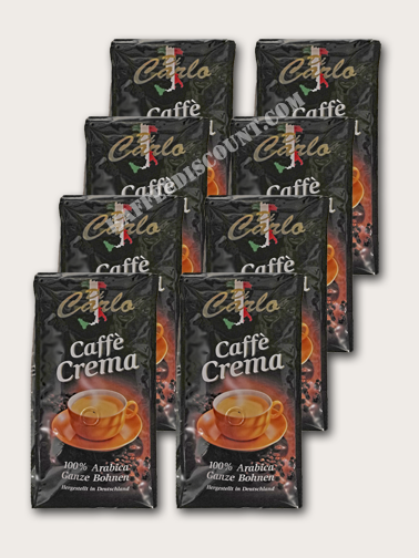 Di Carlo Caffè Crema Bonen – 8 KG