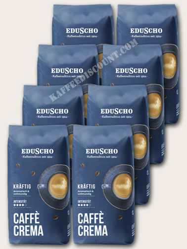 Eduscho Caffè Crema Kräftig Bonen – 8 KG