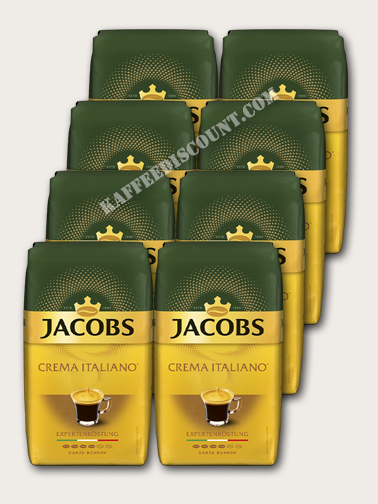 Jacobs Expertenröstung Crema Italiano Bonen – 8 KG