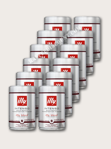 Illy Intenso Beans (7385) – 12x250Gr