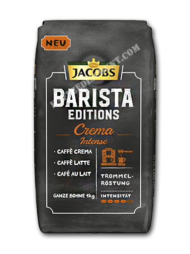 Jacobs Barista Editions Crema Intense Bonen – 8 KG