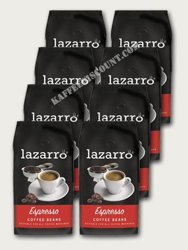 Lazarro Espresso Bonen - 8 KG