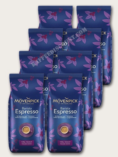 Mövenpick Barista Espresso Bonen – 8 KG