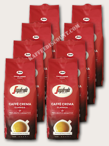 Segafredo Caffè Crema Classico - 8 KG