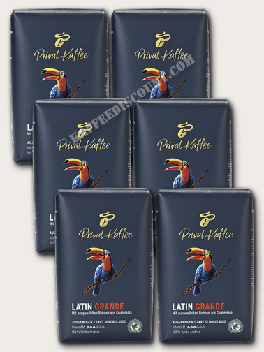 Tchibo Privat Kaffee Latin Grande Bonen - 6x500 gr