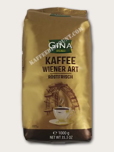 Gina Kaffee Wiener Art Bonen
