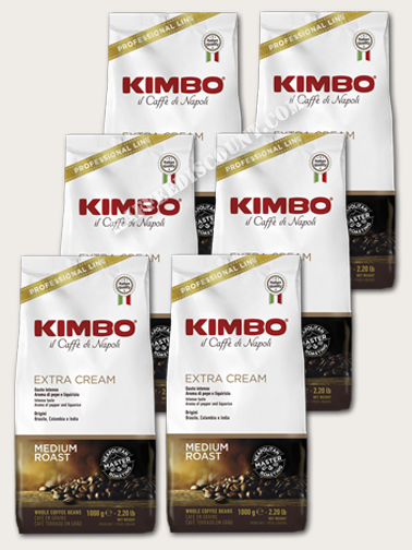 Kimbo Extra Cream Bonen – 6 KG