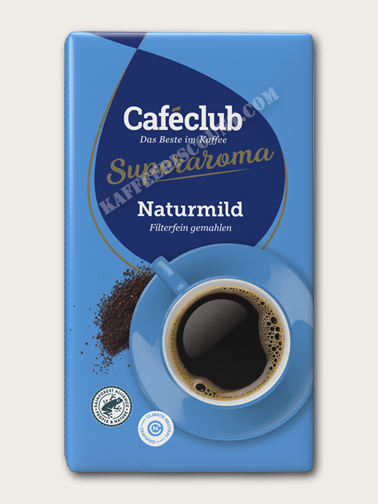 Cafeclub Naturmild Gemalen – 24x500Gr
