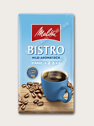 Melitta Bistro mild-aromatisch Gemalen - 24x500Gr