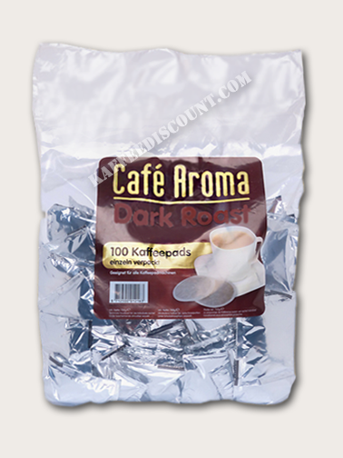 Café Aroma Dark Roast 100 Pads