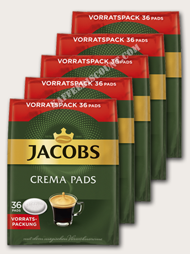 Jacobs Crema 5x36 Pads