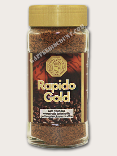Rapido Gold Oploskoffie 200 gr