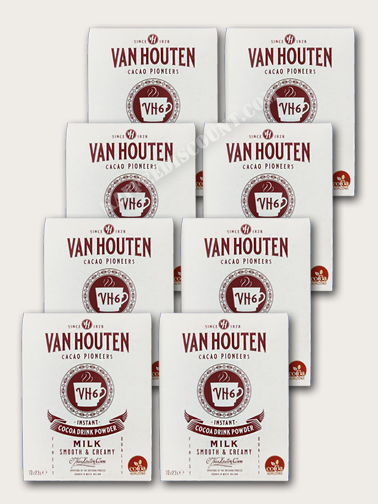 Van Houten VH6 Cocoa Drink Powder 8x10 zakjes