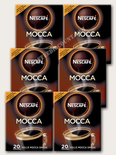 Nescafe Mocca 6 x 20 Sachets