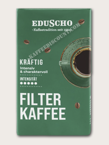 Eduscho Kräftig Filterkaffee gemalen Restpartij