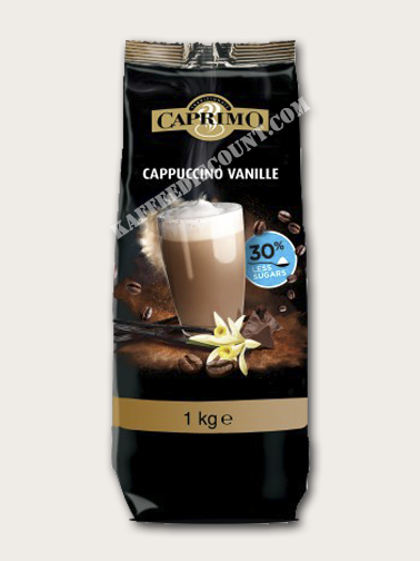 Caprimo Cappuccino Vanille 30% Less Sugars