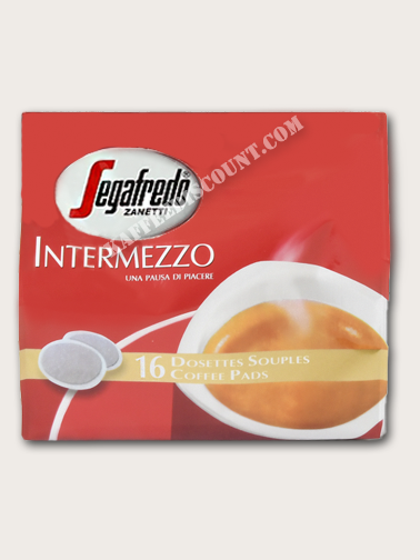 Segafredo Intermezzo 10x16 Pads