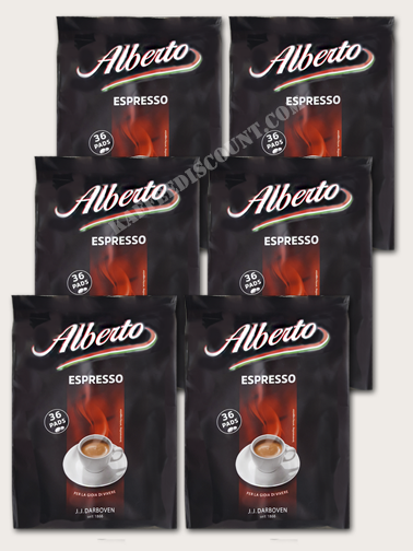 Alberto Espresso 6x36 Pads