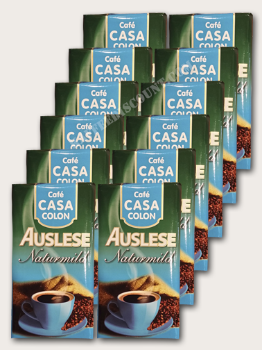 Café Casa Colon Auslese Naturmild Gemalen – 12x500Gr