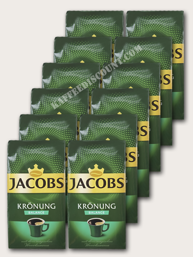 Jacobs Krönung Balance Gemalen 12x500Gr
