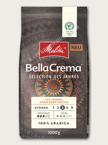 Melitta BellaCrema Selection des Jahres 2022 Bonen - 8 KG