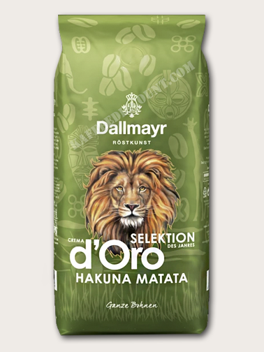 Dallmayr Crema d'Oro Hakuna Matata Bonen - 8 KG