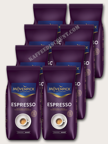Mövenpick Espresso Bonen – 8 KG
