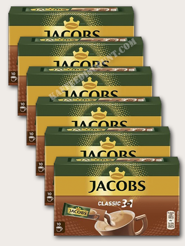 Jacobs Classic 3-in-1 | 6 x 10 Beutel