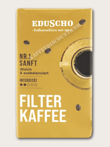 Eduscho Nr. 1 Sanft Filterkaffee Gemalen