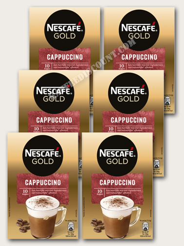 Nescafé Gold Cappuccino x 6