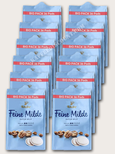 Tchibo Feine Milde 12x36 Pads
