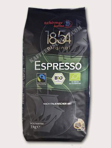 Schirmer Fairtrade Bio Espresso Bohnen Restmenge