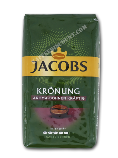 Jacobs Krönung Aroma-Bohnen Kräftig – 500 gr Restmenge