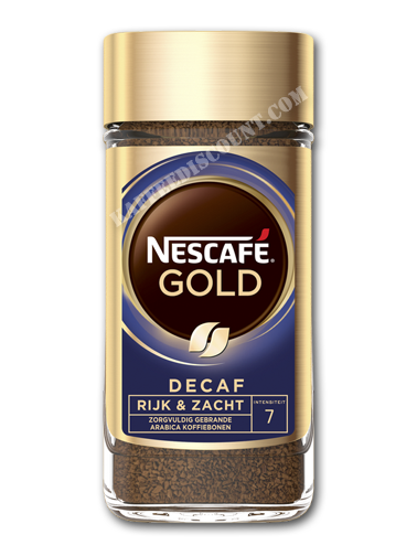 Nescafé Gold Decaf Oploskoffie 200 Gr